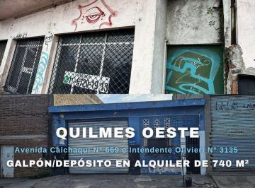 Local comercial · 370m² · Alquiler Local/galpón/depósito en Quilmes Oeste