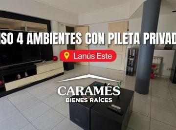 GOC-GOC-440_2 · Depto de 4 Amb C/pileta Privada, Quincho y 209 m² en Lanus E
