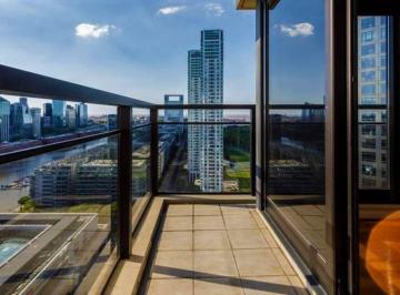 Departamento de 3 ambientes, Puerto Madero · Departamento Alquiler Puerto Madero 3 Ambientes Piso Alto River View Cochera Equipado Vistas