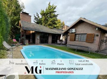Casa · 125m² · 4 Ambientes · 1 Cochera · Casa Venta y Alquiler El Venado II Esteban Echeverría