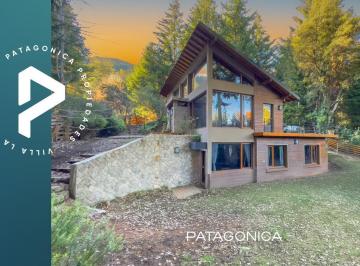 Casa · 200m² · 5 Ambientes · Venta Casa 5 Ambientes de Primera Calidad con 200 m² Construidos en Manzano, Villa La Angostura