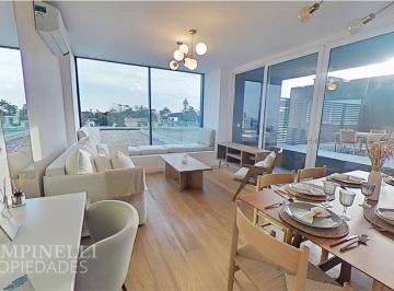 Departamento · 90m² · 3 Ambientes · 1 Cochera · Apto 2 Dorm. C/patio y Garaje - Rambla de Carrasco