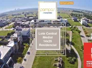 Terreno , Córdoba · Venta Bº Pampas de Manantiales Lote Central 14x25 Residencial