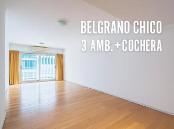 Departamento de 3 ambientes, Belgrano · Departamento 3 Ambientes en Belgrano Chico con Cochera – Av del Libertador