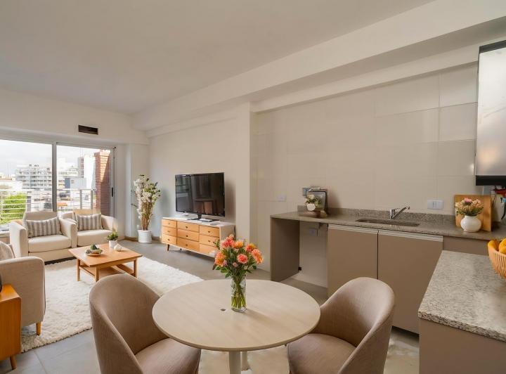 Venta Departamento 2 Ambientes con Gran Terraza en Piso Alto, Villa Devoto