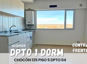 Departamento · 30m² · 2 Ambientes · Alquiler Dpto 1 Dorm - Chocon 135 Piso 5