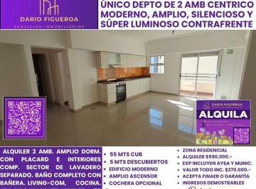 Departamento de 1 ambiente, La Matanza · Departamento en Alquiler de Ramos Mejía Centro con Balcón Muy Amplio