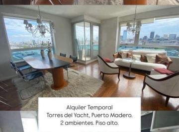Departamento de 2 ambientes, Puerto Madero · Torres del Yacht, 2 Amb Piso Alto, Amenities 5*, Dno Directo