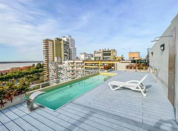 Imagen 1 - Semipiso de 2 dormitorios con balcón y vista al río. Amenities de lujo. Posibilidad de cochera. - · Semipiso de 2 Dorm. con Balcón y Vista Al Río. Amenities de Lujo. Posibilidad de Cochera.