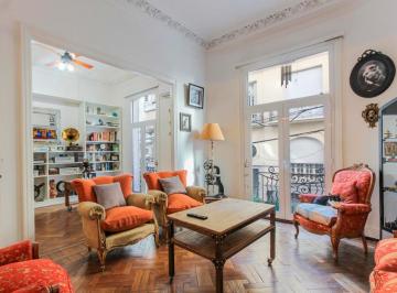 Departamento · 123m² · 5 Ambientes · Venta Espectacular Piso de 5 Ambientes, C/ Baulera, Recoleta