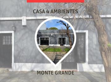 Casa de 4 ambientes, Esteban Echeverría · Casa 4 Ambientes - Venta - Apto Credito Bbva - Monte Grande