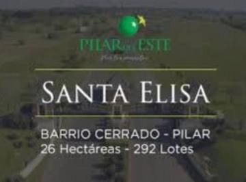 Terreno · 469m² · Rbs. en Oportunidad Hermoso Lote en Barrio Santa Elisa, Pil