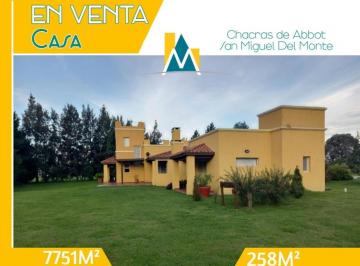 Casa · 166m² · 4 Ambientes · 2 Cocheras · Casa en Venta en Abbott