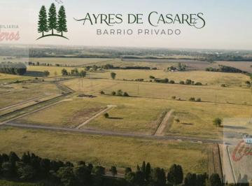 Terreno · 800m² · Terreno en "Barrio Privado Ayres de Casares". Vicente Casares.