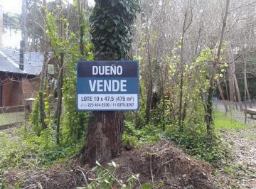 Terreno , Mar Azul · Venta Terreno 10 X 47,5 m (475 m²) en Mar Azul