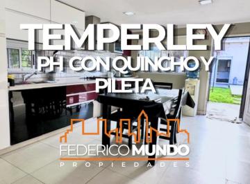 PH · 101m² · 3 Ambientes · 1 Cochera · PH en Venta en Temperley Lomas de Zamora