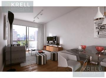 Departamento · 59m² · 2 Ambientes · 1 Cochera · Departamento 2 Amb. con Balcon Corrido Al Frente en Belgrano
