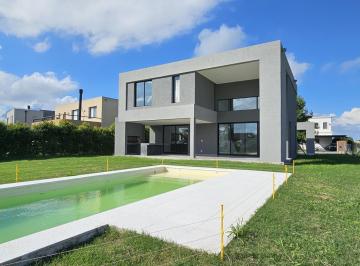 PILETA · Casa en Venta en San Matías a La Laguna 4 Dorm. Pileta a Estrenar 8187