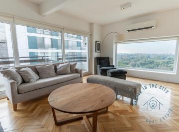 LIVING · Departamento en Venta, 5 Ambientes en Palermo Chico, Reciclado, con Vista Al Río