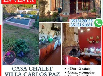 Casa de 7 ambientes, Villa Carlos Paz · En V. Carlos Paz, El Espacio Que Buscás Para Tu Familia 850 m² de Terreno 4 Habitaciones y Pileta.