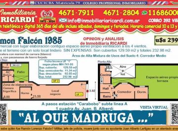 Local comercial · 129m² · 1 Ambiente · Para Chuparse Los Dedos Local + Elaboracion + Espacio Aereo