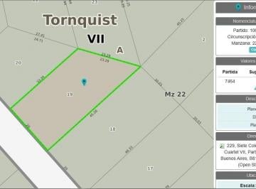 Terreno , Tornquist · Lote en Venta - Villa Ventana