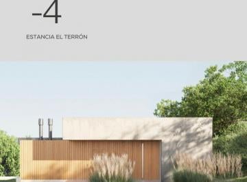 Casa · 345m² · 4 Ambientes · 1 Cochera · Casa en Venta Estancia El Terron a Estrenar
