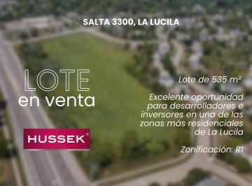 Terreno · 535m² · Terreno / Lote en Venta de 535 m² en La Lucila, Vicente López