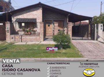 RUS-RUS-10251_2 · Venta Casa 3 Ambientes Isidro Casanova