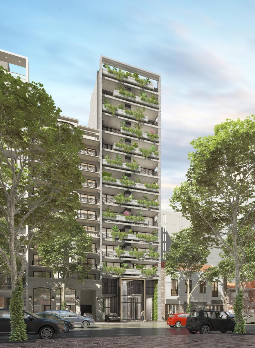 Semipiso 2 amb a estrenar, 84m² en Plaza Mitre con balcón y parrilla