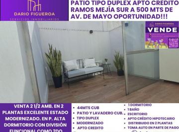 Departamento de 2 ambientes, La Matanza · Departamento 2 Amb. con Patio en Dúplex