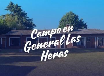 Campo de 5 ambientes, General Las Heras · Entrada Majestuosa y 25 Hectáreas de Paz