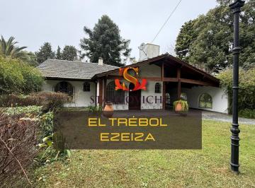 Quinta vacacional · 207m² · 4 Ambientes · Quinta, Barrio El Trébol, La Unión, Ezeiza - Permuta Depto