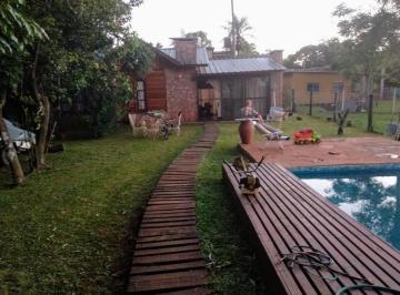 Quinta vacacional · 700m² · 1 Dormitorio · 4 Cocheras · Vendo Casa en Amplio Terreno, Quincho y Pileta, Candelaria Mnes