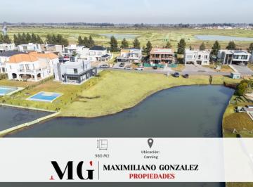 Terreno · 980m² · Lote Venta Terralagos Canning