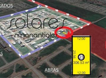Terreno , Córdoba · Venta. Solares de Manantiales. Lote 305 m² Apto Duplex