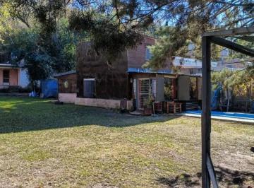 Casa de 3 ambientes, El Trapiche · Cabaña El Trapiche con Parque y Pileta
