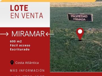 Terreno , Miramar · Av Colon del Extremo S/n y Calle Las Heras, Miramar (Pdo. Gral. Alvarado)
