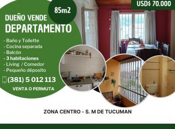 Departamento de 5 ambientes, San Miguel de Tucumán · Departamento en Venta - Dueño Directo - Zona Centro