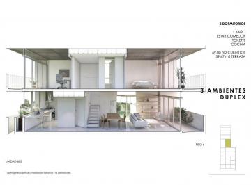 Departamento · 70m² · 3 Ambientes · 1 Cochera · Venta. Departamento. Duplex. 3 Ambientes. Terraza. Cochera. Villa Ortuzar.
