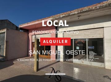 Local comercial · 32m² · 1 Ambiente · Local - San Miguel