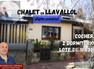 Casa · 4 Ambientes · 1 Cochera · Casa en Llavallol con 2 Dorm. y Cochera Cubierta!