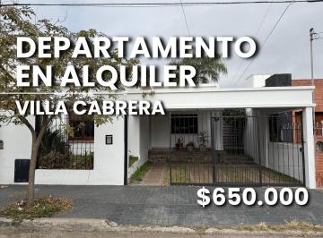 Departamento · 70m² · 4 Ambientes · 1 Cochera · Villa Cabrera Departamento en Alquiler 2 Dorm.