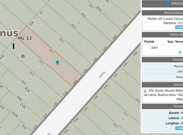 Terreno de 6 ambientes, Lanús · ¡Ideal Para Inversores y Desarrolladores! Valentin Alsina