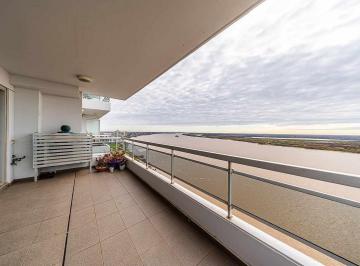 Imagen 1 - Departamento de 3 dormitorios con balcón, vista al río y amenities en Torre Maui. Excelente calidad  - · Departamento de 3 Dorm. con Balcón, Vista Al Río y Amenities en Torre Maui. Excelente Calidad