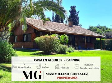 Casa · 200m² · 4 Ambientes · Casa en Alquiler Ezeiza