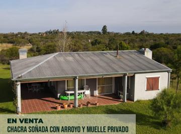 Campo de 6 ambientes, Gualeguaychú · Chacra con Todas Las Mejoras, Costa a Arroyo, Gualeguaychú.