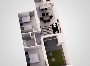 Departamento de 3 ambientes, Ciudad de Mendoza · Departamentos Planta Baja con Patio Privado y Cochera – Complejo Exclusivo