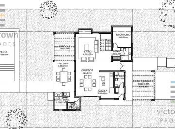 Casa · 290m² · 5 Dormitorios · 1 Cochera · Casa en Venta a Estrenar en Saint Thomas Este