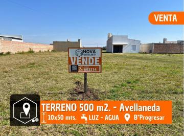 Terreno , Avellaneda · Lote 500 m² - B° Progresar - Posibilidad de Financiación